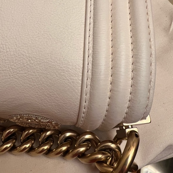 Chanel Chateau Versailles ivory medium boy bag RARE - Picture 14 of 16